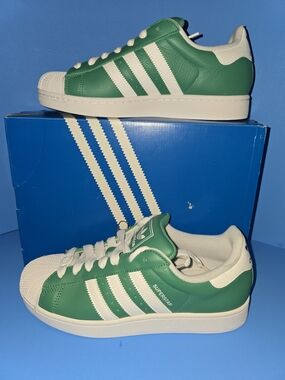 💚 Adidas Superstar II Green/White – NEW 💚